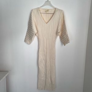 Anthropologie , midi knit dress, size XS